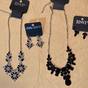 Charming Charlie RSVP necklace & earring 2 sets